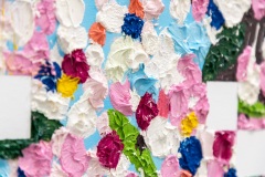 "Triple Trouble" exposition de Invader, Shepard Fairey et Damien Hirst à la Newport Street Gallery