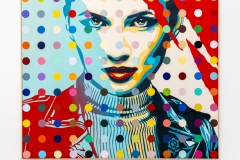 "Triple Trouble" exposition de Invader, Shepard Fairey et Damien Hirst à la Newport Street Gallery