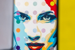 "Triple Trouble" exposition de Invader, Shepard Fairey et Damien Hirst à la Newport Street Gallery