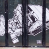 Grafs, pochoirs et affiches sur les murs de Paris