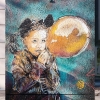 Pochoirs de C215 sur les murs de Paris