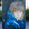 Pochoirs de C215 sur les murs de Paris