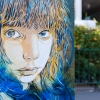 Pochoirs de C215 sur les murs de Paris