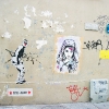 Grafs, pochoirs et affiches sur les murs de Paris