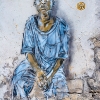 Pochoirs et affiches de C215 sur les murs de Ivry