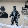 Grafs, pochoirs et affiches sur les murs de Paris