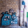 Grafs, pochoirs et affiches sur les murs de Paris