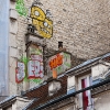 Grafs, pochoirs et affiches sur les murs de Paris