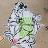 Grafs, pochoirs et affiches sur les murs de Paris