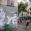 Grafs, pochoirs et affiches sur les murs de Paris