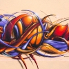 Graffitis sur les murs de Paris