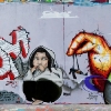 Graffitis sur les murs de Paris