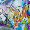 Graffitis sur les murs de Paris