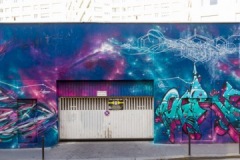 Grafs, pochoirs et affiches sur les murs de Paris