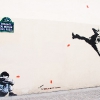 Grafs, pochoirs et affiches sur les murs de Paris