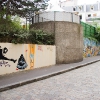 Les ballades de Jef Aérosol sur les murs de Paris