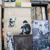 Grafs, pochoirs et affiches sur les murs de Paris