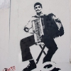 Les ballades de Jef Aérosol sur les murs de Paris