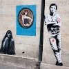 Grafs, pochoirs et affiches sur les murs de Paris