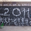 Grafs, pochoirs et affiches sur les murs de Paris