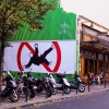 Grafs, pochoirs et affiches sur les murs de Paris