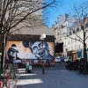 Grafs, pochoirs et affiches sur les murs de Paris