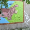 Mesnager et son bonhomme blanc sur les murs de Paris