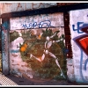 Mesnager et son bonhomme blanc sur les murs de Paris