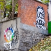 Mesnager et son bonhomme blanc sur les murs de Paris