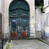 Mesnager et son bonhomme blanc sur les murs de Paris