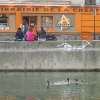 Mesnager et son bonhomme blanc sur les murs de Paris