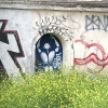 Mesnager et son bonhomme blanc sur les murs de Paris