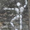 Mesnager et son bonhomme blanc sur les murs de Paris