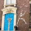 Mesnager et son bonhomme blanc sur les murs de Paris