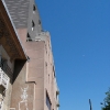 Mesnager et son bonhomme blanc sur les murs de Paris