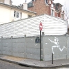 Mesnager et son bonhomme blanc sur les murs de Paris