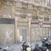 Mesnager et son bonhomme blanc sur les murs de Paris