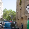 Grafs, pochoirs et affiches sur les murs de Paris