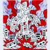 Speedy Graphito à l'occasion des Lézarts de la Bièvre 2005