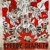 Speedy Graphito à l'occasion des Lézarts de la Bièvre 2005