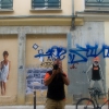 Grafs, pochoirs et affiches sur les murs de Paris