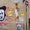 Grafs, pochoirs et affiches sur les murs de Paris