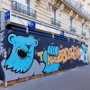 Graffitis sur les murs de Paris