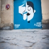 Graffitis sur les murs de Paris