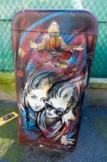 C215 & Alicé - Vitry - Rue de l'Argonne - Mars 2011