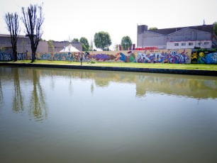 OnOff sur les bords du canal de l'Ourcq (Noisy-le-Sec - 93) - Taer, Astro, Olson, Limo et Kanos - Mai 2012