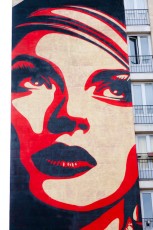 Shepard Fairey - Rue Jeanne d'Arc 13è - Juin 2012