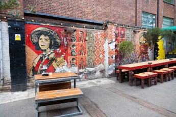 Shepard Fairey - Rivington Street - Londres - Juin 2012