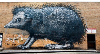 Roa - Chance Street - Londres - Juin 2012