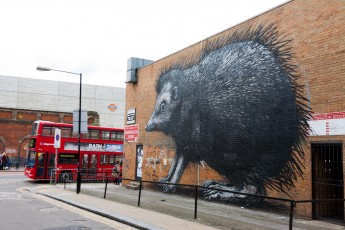 Roa - Chance Street - Londres - Juin 2012